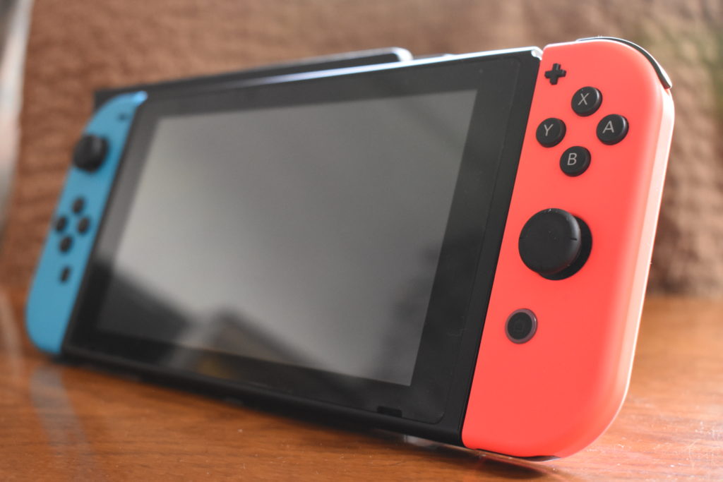 【未対策機・液晶美品】Nintendo Switch 本体 ジョイコン 動作品